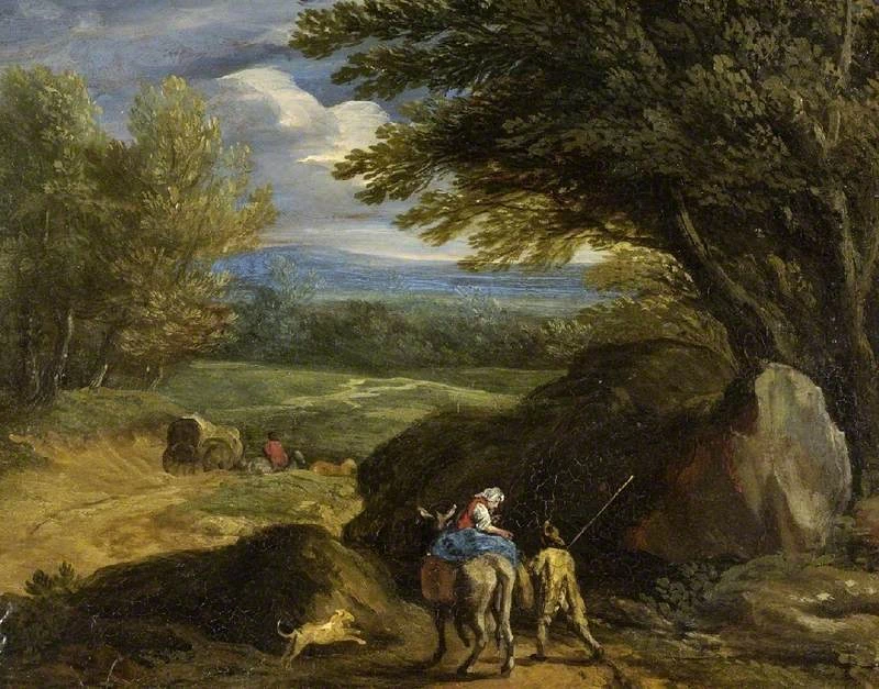 Paesaggio con figure - Fitzwilliam Museum